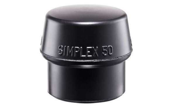 Simplex-Schlageinsatz, Gummi, schwarz, Ø 60mm