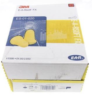 3M Gehörschutzstöpsel EAR Classic II, 200 Paar (Spenderbox Einzelpack) - 0,31 € / Stück