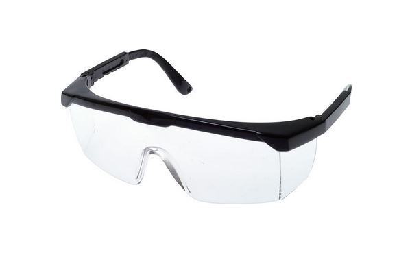 Universalschutzbrille, topmodisch, splitterfrei, einteilige Polycarbonatsichtscheibe