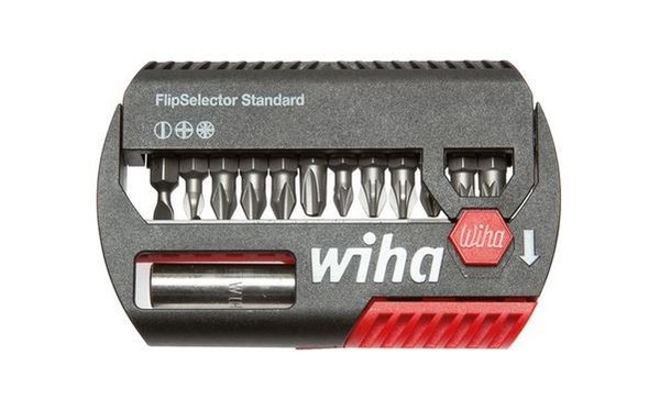 13-teiliges Bitsortiment "FlipSelector" einschließlich magnetischem Bithalter Nr. 3